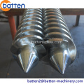 Twin screw barrel for Bandera extrusion Italy machine